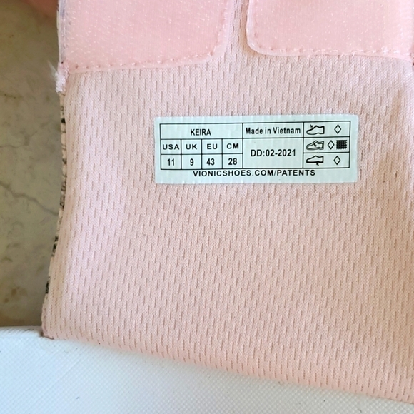 NEW Vionic KEIRA Slide Sandal in pale Blush 11 - Picture 7 of 8